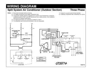 Usually, only the middle four pins are used. Residential Air Conditioner Wiring Diagram Sample