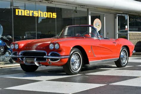 1962 Chevrolet Corvette Convertible 327 4 Speed Great Colors For
