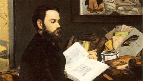 Portrait Of Emile Zola By Edouard Manet Galleryintell