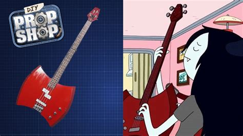 How To Build Marceline S Axe Bass Guitar And Weapon Hybrid From Adventure Time