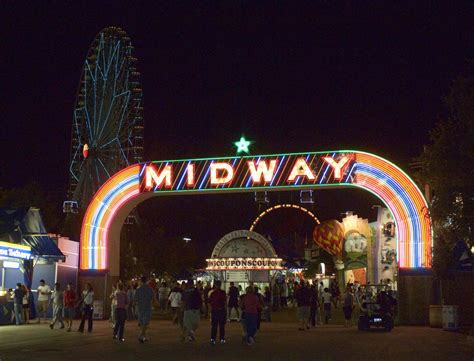 Crowds Entering The Midway At The Texas State Fair Smithsonian Photo