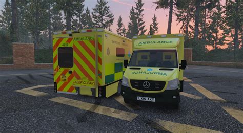 British South Western Ambulance Service Mercedes Sprinter Gta Mods Com