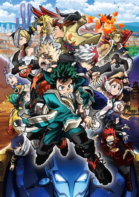 My Hero Academia The Movie World Heroes Mission Key Visual Now Mobile