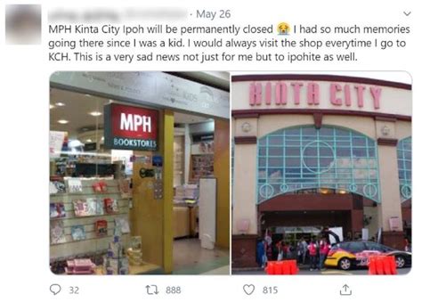 Similarly, it was also believed to be due to the downward trend in retail. MPH Bookstores chain is closing down multiple outlets ...