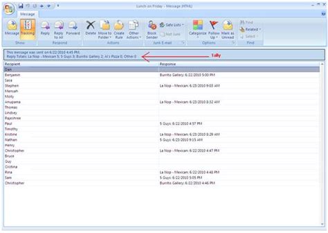 Did you know you can use the voting option in outlook for both of these? Rock the Vote - Outlook Voting Buttons | ChrisAlbrektson