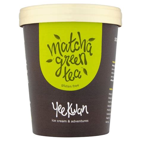 Matcha ice cream are exceptionally fragrant and have a soothing effect. Yee Kwan Matcha Green Tea Ice Cream | Ocado