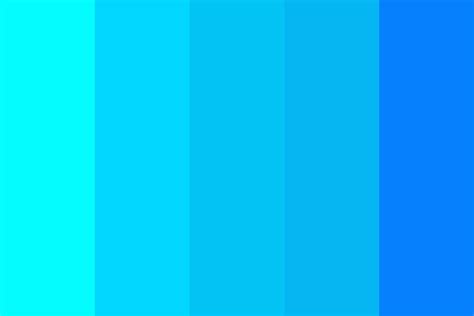 Celestes Azules Color Palette