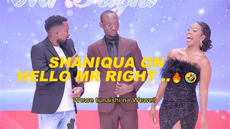 Shaniqua Came To Hello Mr Right And Cracked Diana Bahati And Dr Ofweneke Ribs🤣🤣🔥 Youtube