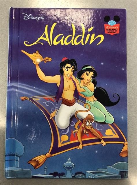 1993 Aladdin Disney Hardcover Book Walt Disney Characters Etsy