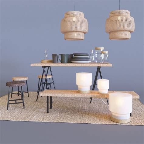 Designer ilse crawford created this lamp shade made of bamboo lattice. SINNERLIG collection 3D model | CGTrader