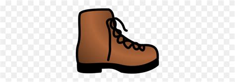 Simple Brown Boot Clip Art Work Boot Clipart Stunning Free