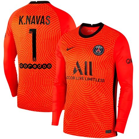 Keylor navas extends his psg contract through 2024. Maillot PSG Gardien Stadium Manches Longues 20/21 avec ...