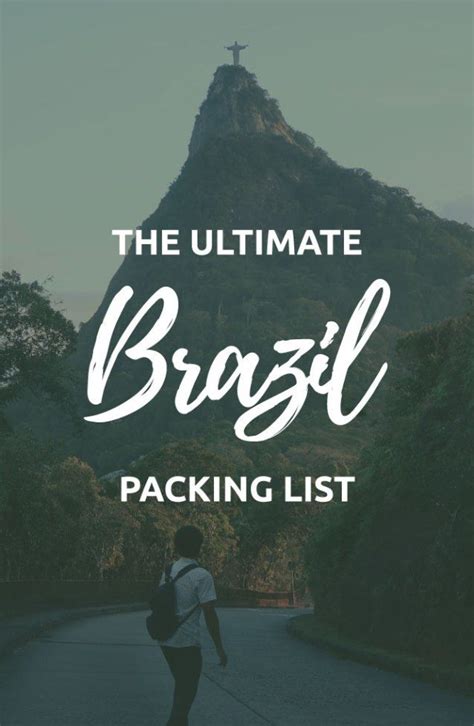Ultimate Brazil Packing List Things To Take To Brazil Artofit