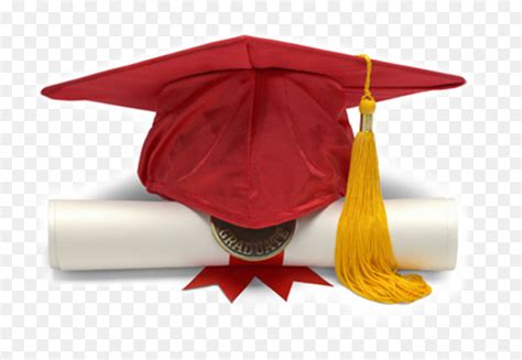 Graduation Cap Clipart Red Anotherlibraryguy