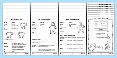 Acting Scripts For Kids Primary School Play Scripts