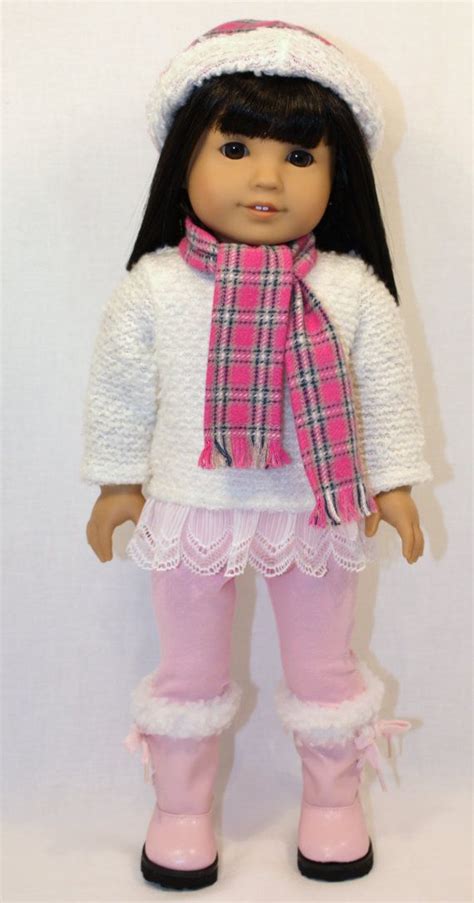 Let It Snow Outfit Winter Doll Clothes 18 Inch Doll Clothing Etsy