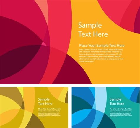 Abstract Color Patterns Eps Vector Uidownload