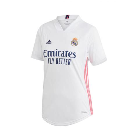 Playera adidas Real Madrid Primera Equipación 2020-2021 Mujer White