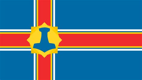 Scandinavian Union Flag Concept Vexillology