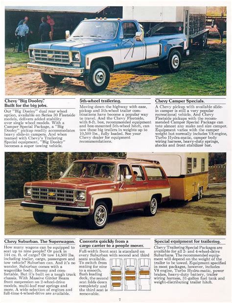 1977 Chevrolet And Gmc Truck Brochures 1977 Chevy Trucks 07