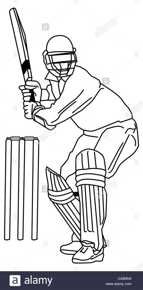 Easy Cricket Bat Drawing Dessie Wolford