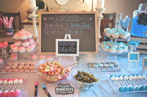 Throwing a great gender reveal party. Pearls, Handcuffs, and Happy Hour: Gender Reveal Party ...