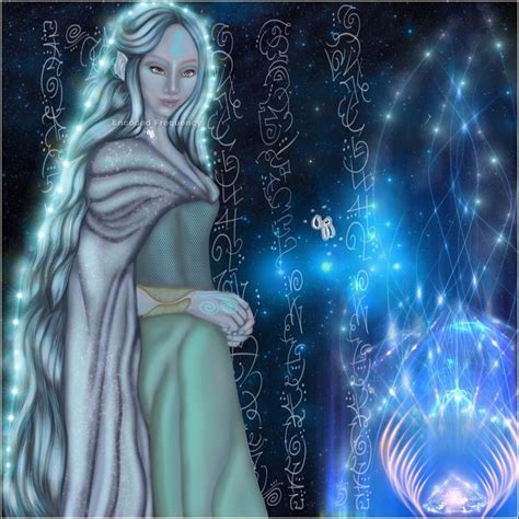 Pleiades Starseeds ~ Galactic Art ~ Elf Art Spiritual Art Animal