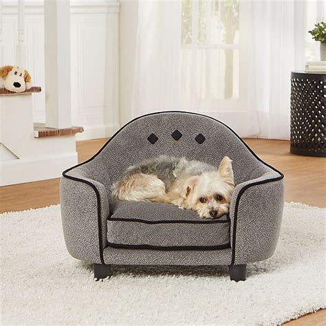 Enchanted Home Headboard Pet Sofa Bed In Diamond Grey Bed Bath And Beyond
