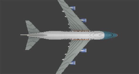 Air Force One Boeing 747 200b Minecraft Project