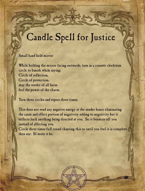 Candle Spell For Justice For Homemade Halloween Spell Book Halloween