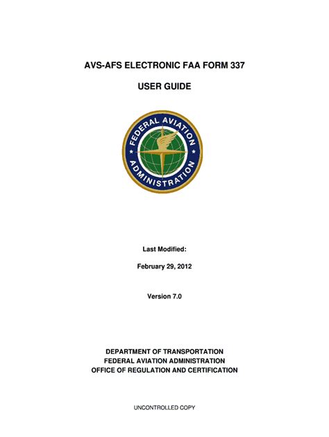 Faa Form 337 Fill Out And Sign Online Dochub