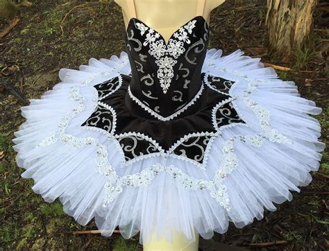 black white and silver stretch tutu tutus by dani australia dance outfits ballerina costume