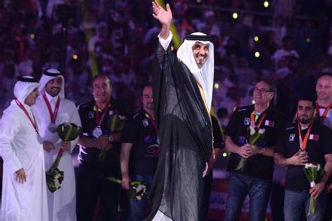 Sheikh Tamim Bin Hamad Al Thani Emir Of Qatar Qatarians Are Proud