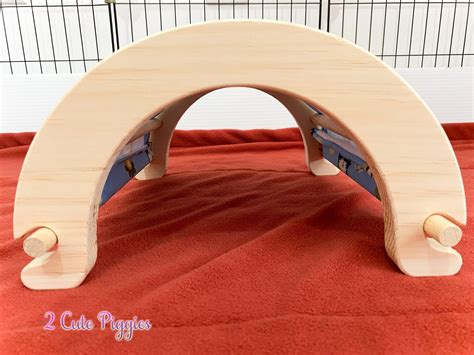 Wood Guinea Pig Tunnel Tunnel For Guinea Pigs Pet Bed Etsy Uk