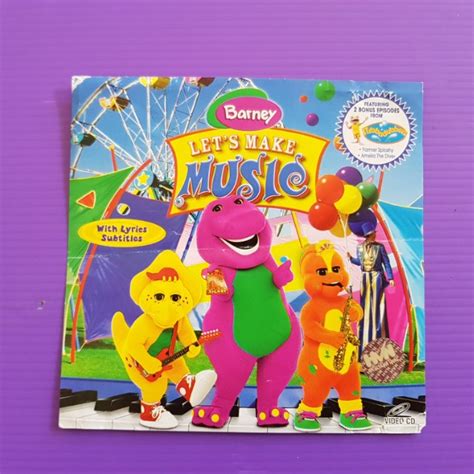 ⚘barney⚘ Lets Make Music Vcd Babies And Kids On Carousell