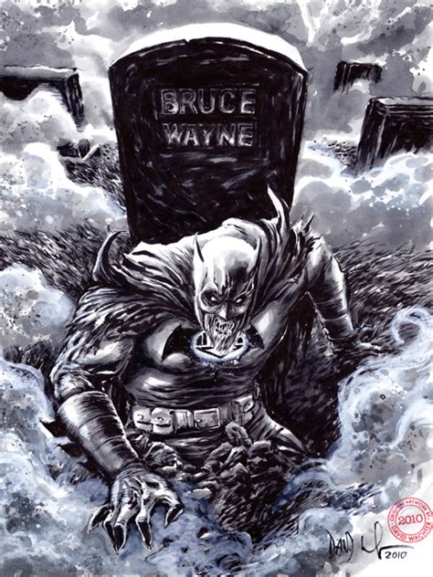 The black rings also symbolizes a total absence of emotion and life. DaveDrawsComics: The Blog!: Black Lantern Batman