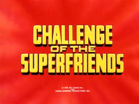Challenge Of The Super Friends 1978 The Cartoon Databank