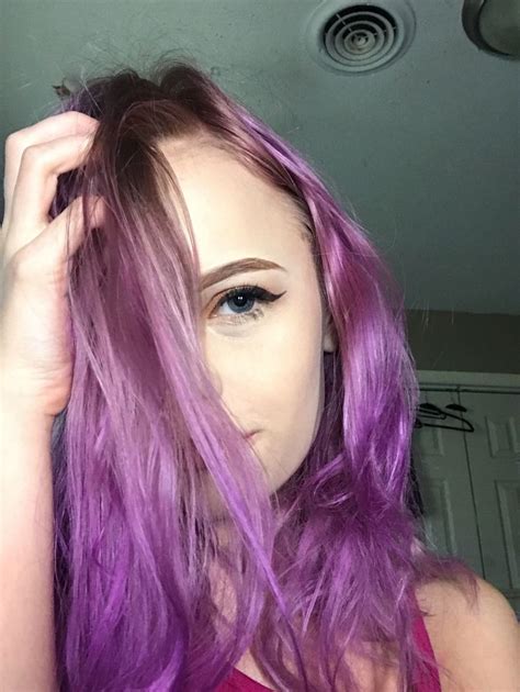 Bright Purple Hair Bright Purple Hair Hair Purple Hair