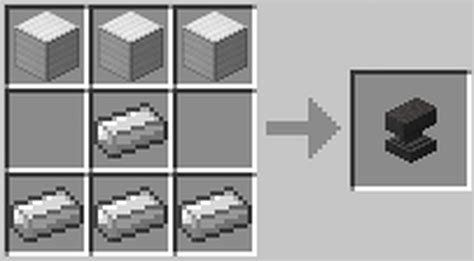 How To Make An Anvil Minecraft Guide For Noobs