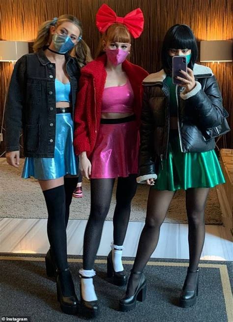 Lili Reinhart Joins Riverdale Costars For Powerpuff Girls Costume