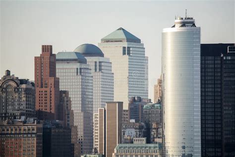 Skyscrapers In Financial District Stock Image Image Of Scraper
