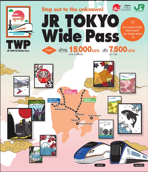 อัพเดตใหม่ 2023 Jr Tokyo Wide Pass พาสสุดคุ้ม ใบเดียวเที่ยวทั่วโตเกียว และเมืองรอบๆ 2567