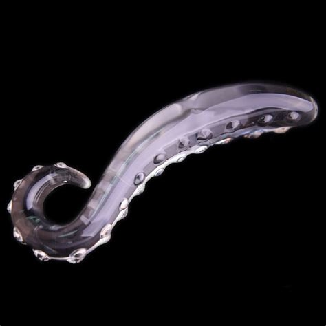 Glass Anal Plug Dildo Octopus Butt Plugs Clear Adult For Women Game Clitoris Vagina Masturbation