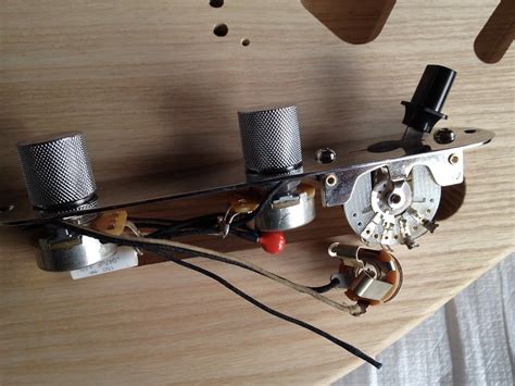 Telecaster guitar upgrade wiring kit.047uf pio cap pots switch jack cloth wire. Telecaster Wiring Kit Tele PRE-WIRED With Treble Bleed | My Les Paul Forum