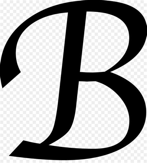 B clipart monogram, B monogram Transparent FREE for download on