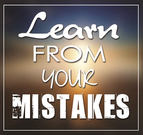 5 Ways to Learn from Your Mistakes » Transformation Coaching Magazine