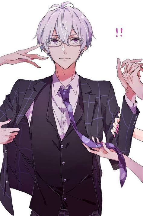Pin by クロノ on Idolish 7 | White hair anime guy, Anime, Anime guys with