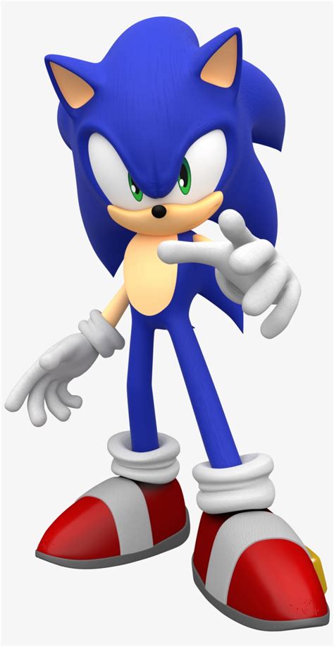 Sonic The Hedgehog 3d Model - Sonic The Hedgehog 3d Png Transparent PNG ...