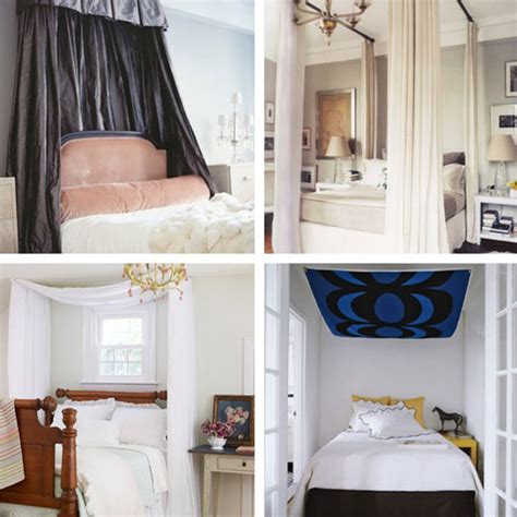 You can always rely upon a canopy bed to turn an ordinary room into a sumptuous refuge. DIY Ideas for Getting the Look of a Canopy Bed Without ...