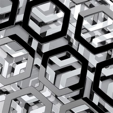Hexagons 3d Ipad Wallpapers Free Download